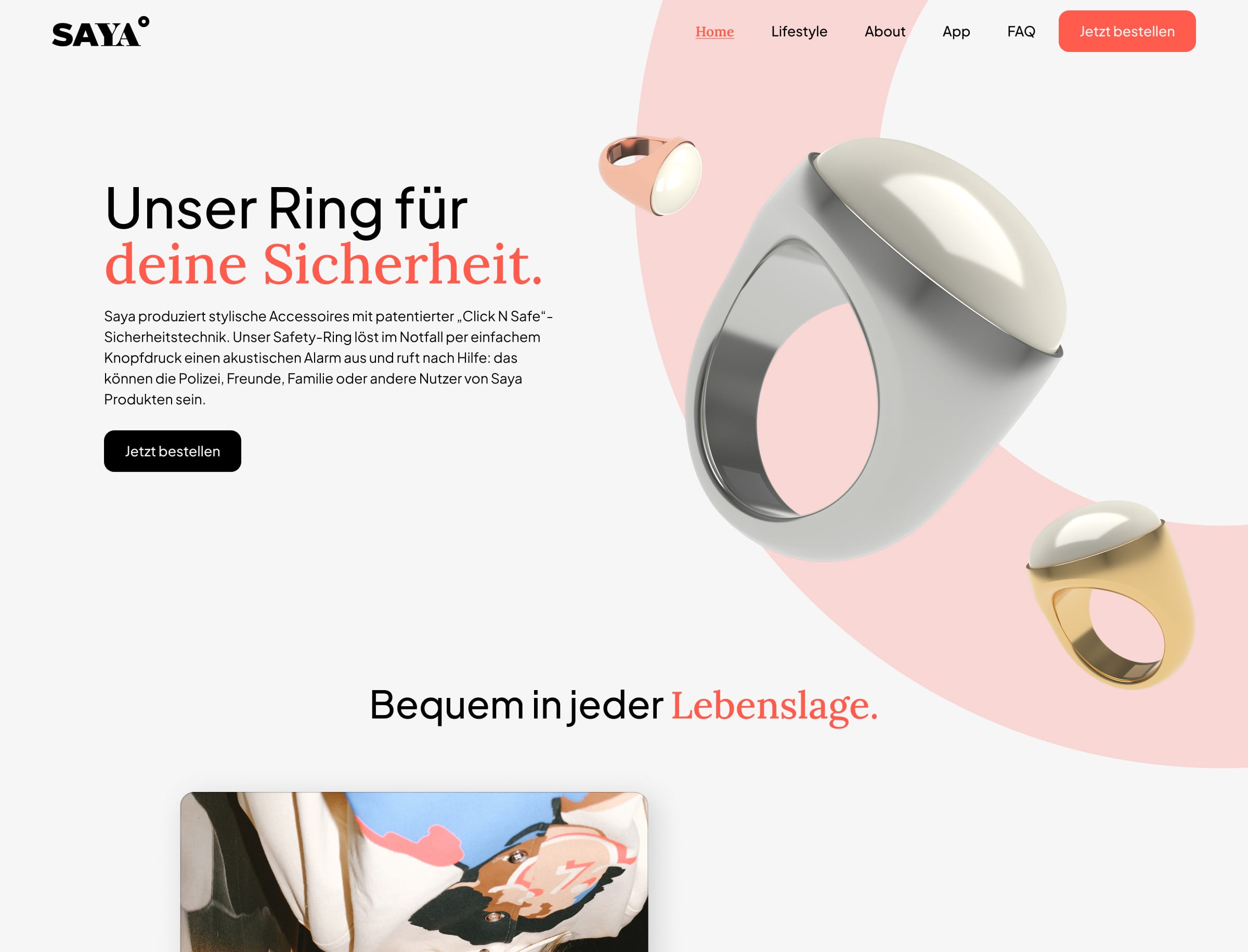 SAYA - Save as you are - Projekt Vorschaubild