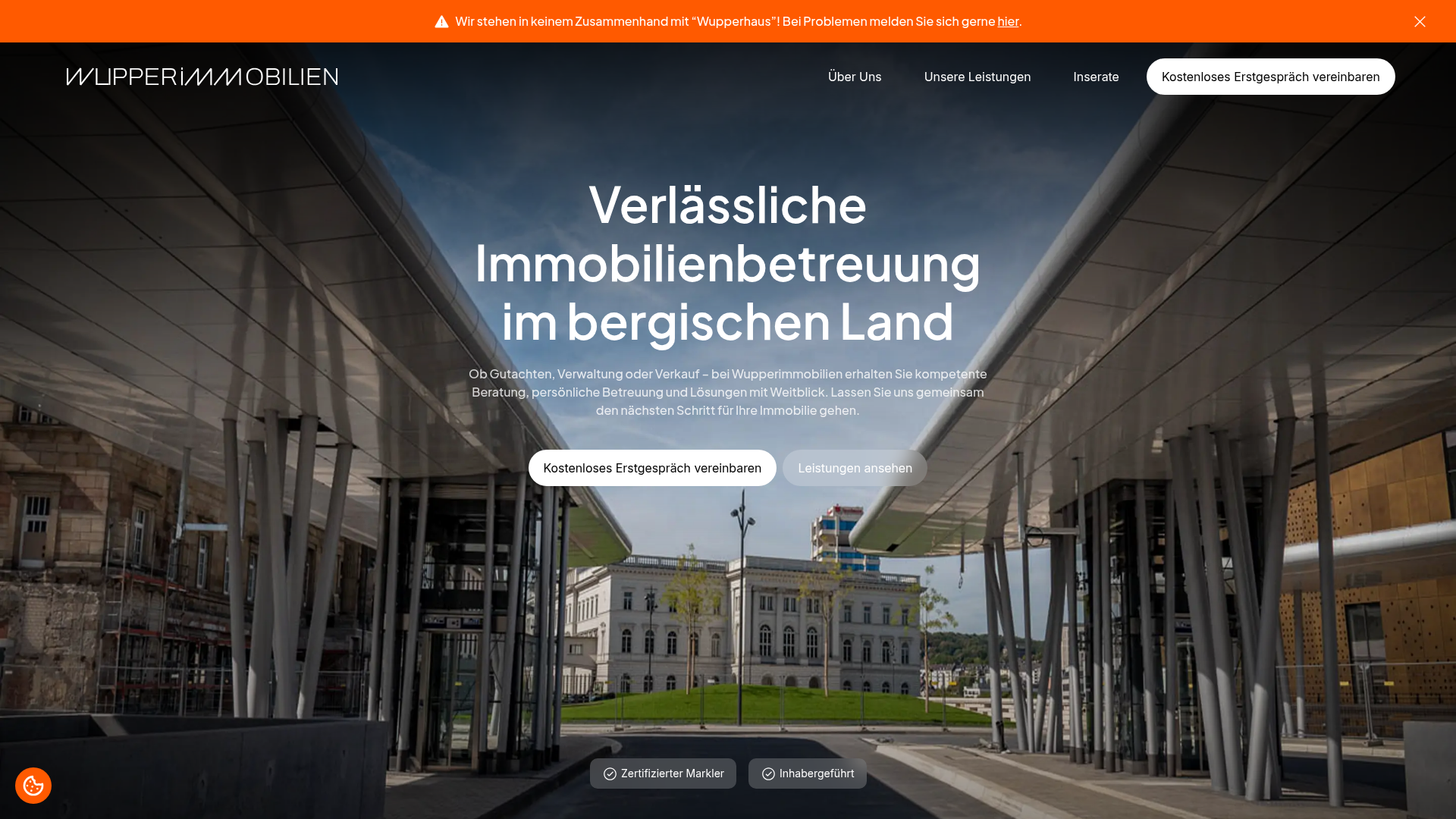 Wupperimmobilien - Projekt Vorschaubild